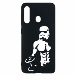 Чехол для Samsung M40 Star Wars с гантелей - PrintSalon