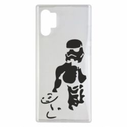 Чехол для Samsung Note 10 Plus Star Wars с гантелей - PrintSalon