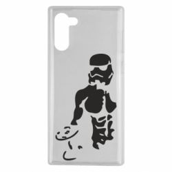 Чехол для Samsung Note 10 Star Wars с гантелей - PrintSalon