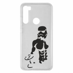 Чехол для Xiaomi Redmi Note 8 Star Wars с гантелей - PrintSalon