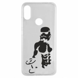 Чехол для Xiaomi Redmi Note 7 Star Wars с гантелей - PrintSalon
