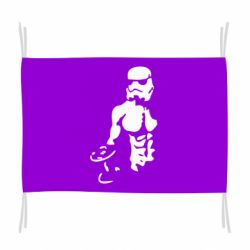 Флаг Star Wars с гантелей - PrintSalon