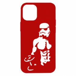 Чехол для iPhone 12 mini Star Wars с гантелей - PrintSalon