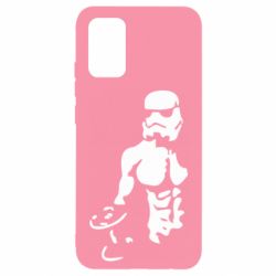 Чехол для Samsung A02s/M02s Star Wars с гантелей - PrintSalon