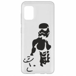 Чехол для Samsung A31 Star Wars с гантелей - PrintSalon