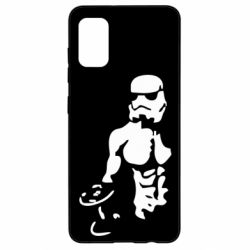 Чехол для Samsung A41 Star Wars с гантелей - PrintSalon