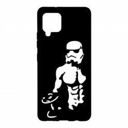 Чехол для Samsung A42 5G Star Wars с гантелей - PrintSalon