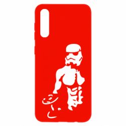 Чехол для Samsung A50 Star Wars с гантелей - PrintSalon