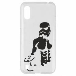 Чехол для Samsung A01/M01 Star Wars с гантелей - PrintSalon