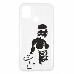 Чехол для Samsung M31 Star Wars с гантелей - PrintSalon