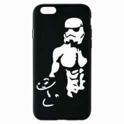 Чехол для iPhone 6/6S Star Wars с гантелей - PrintSalon