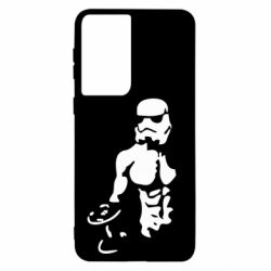 Чехол для Samsung S21 Star Wars с гантелей - PrintSalon