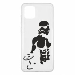 Чехол для Samsung Note 10 Lite Star Wars с гантелей - PrintSalon