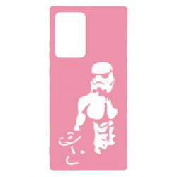 Чехол для Samsung Note 20 Ultra Star Wars с гантелей - PrintSalon