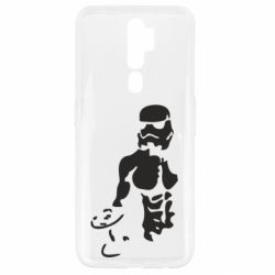 Чехол для Oppo A5/A9 2020 Star Wars с гантелей - PrintSalon