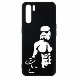 Чехол для Oppo A91/Reno3 Star Wars с гантелей - PrintSalon