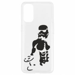 Чехол для Oppo Reno 4 Star Wars с гантелей - PrintSalon
