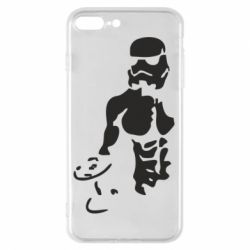 Чехол для iPhone 7 Plus Star Wars с гантелей - PrintSalon