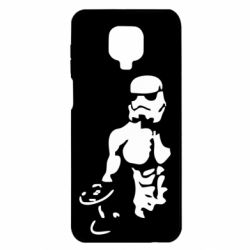 Чехол для Xiaomi Redmi Note 9S/9Pro/9Pro Max Star Wars с гантелей - PrintSalon