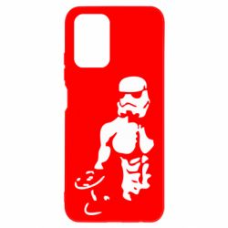 Чехол для Xiaomi Redmi Note 10 Star Wars с гантелей - PrintSalon