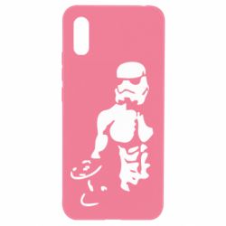 Чехол для Xiaomi Redmi 9a Star Wars с гантелей - PrintSalon