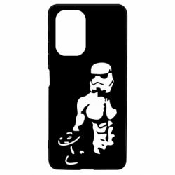 Чехол для Xiaomi Poco F3/K40 Star Wars с гантелей - PrintSalon