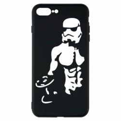 Чехол для iPhone 8 Plus Star Wars с гантелей - PrintSalon