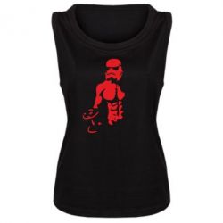 Женская майка Star Wars с гантелей - PrintSalon