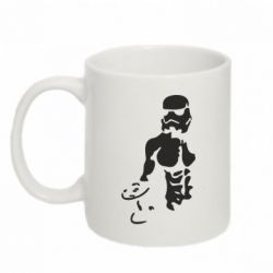 Чашка 320ml Star Wars с гантелей - PrintSalon