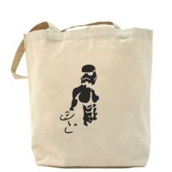 Эко-сумка Star Wars с гантелей - PrintSalon