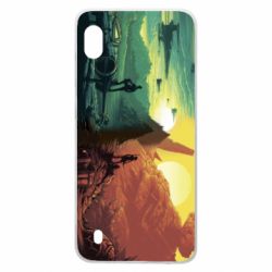 Чехол для Samsung A10 Star Wars Two Sides