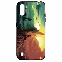 Чехол для Samsung A01/M01 Star Wars Two Sides