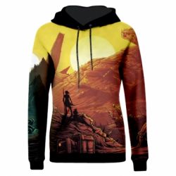 Жіноче 3D худі Star Wars Two Sides-PrintSalon Жіноче 3D худі Star Wars Two Sides