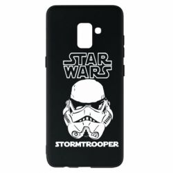 Чехол для Samsung A8+ 2018 STAR WARS - PrintSalon