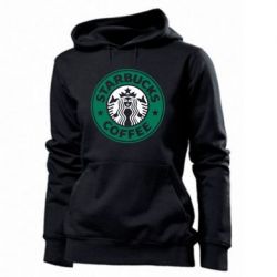 Женское худи Starbucks Logo - PrintSalon