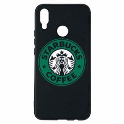 Чехол для Huawei P Smart Plus 2018 Starbucks Logo - PrintSalon