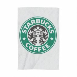 Полотенце с принтом Starbucks Logo - PrintSalon