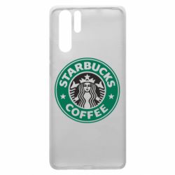 Чехол для Huawei P30 Pro Starbucks Logo-PrintSalon Чехол для Huawei P30 Pro Starbucks Logo