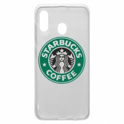 Чехол для Samsung A20 Starbucks Logo - PrintSalon