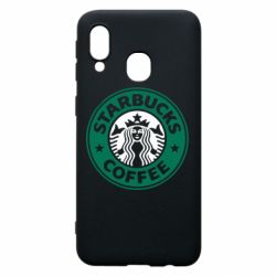 Чехол для Samsung A40 Starbucks Logo - PrintSalon