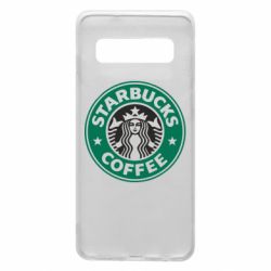 Чехол для Samsung S10 Starbucks Logo - PrintSalon