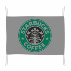 Флаг Starbucks Logo