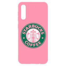 Чехол для Samsung A50 Starbucks Logo - PrintSalon