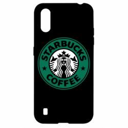 Чехол для Samsung A01/M01 Starbucks Logo - PrintSalon