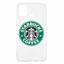 Чехол для Samsung M31 Starbucks Logo-PrintSalon Чехол для Samsung M31 Starbucks Logo