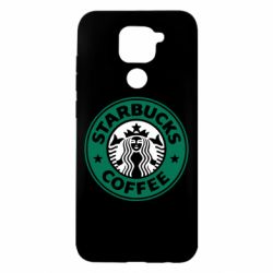 Чехол для Xiaomi Redmi Note 9/Redmi 10X Starbucks Logo - PrintSalon
