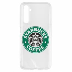 Чехол для Realme 6 Starbucks Logo - PrintSalon