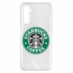 Чехол для Realme 6 Pro Starbucks Logo - PrintSalon