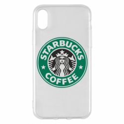 Чехол для iPhone X/Xs Starbucks Logo - PrintSalon