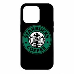 Чехол для iPhone 14 Pro Starbucks Logo